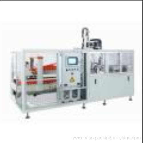 Paper top filling Case erecting Packing sealing Machine